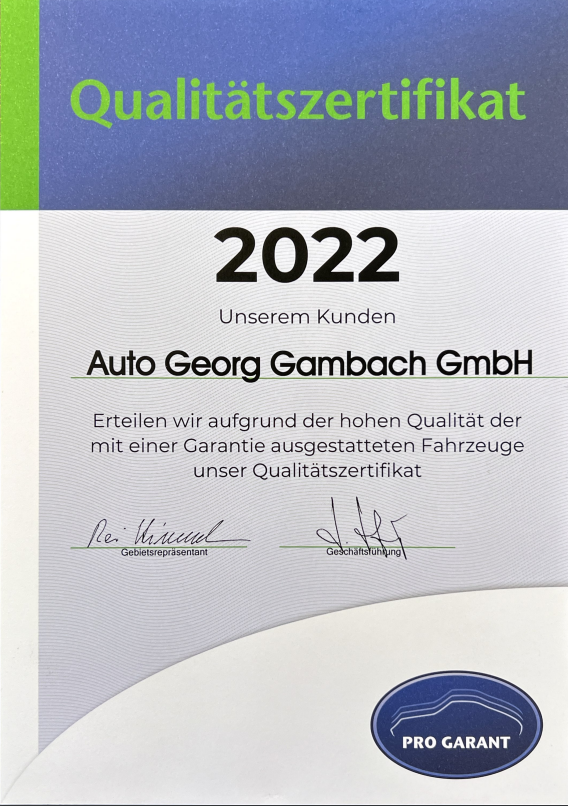 Urkunde 2022